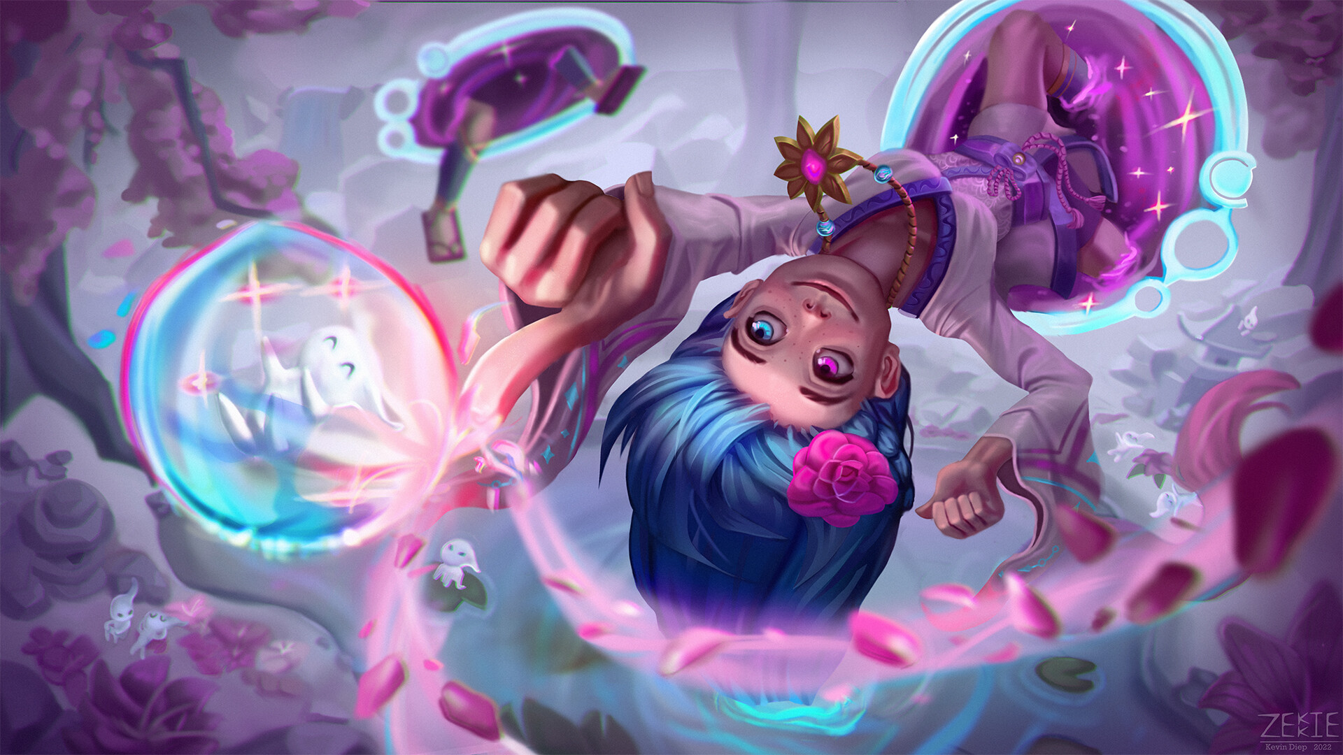 Zoe LoL Splash Art 4K Wallpaper #650