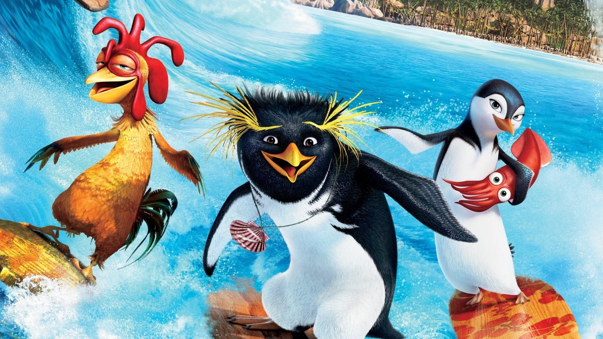 Movie Surf's Up HD Wallpaper | Background Image