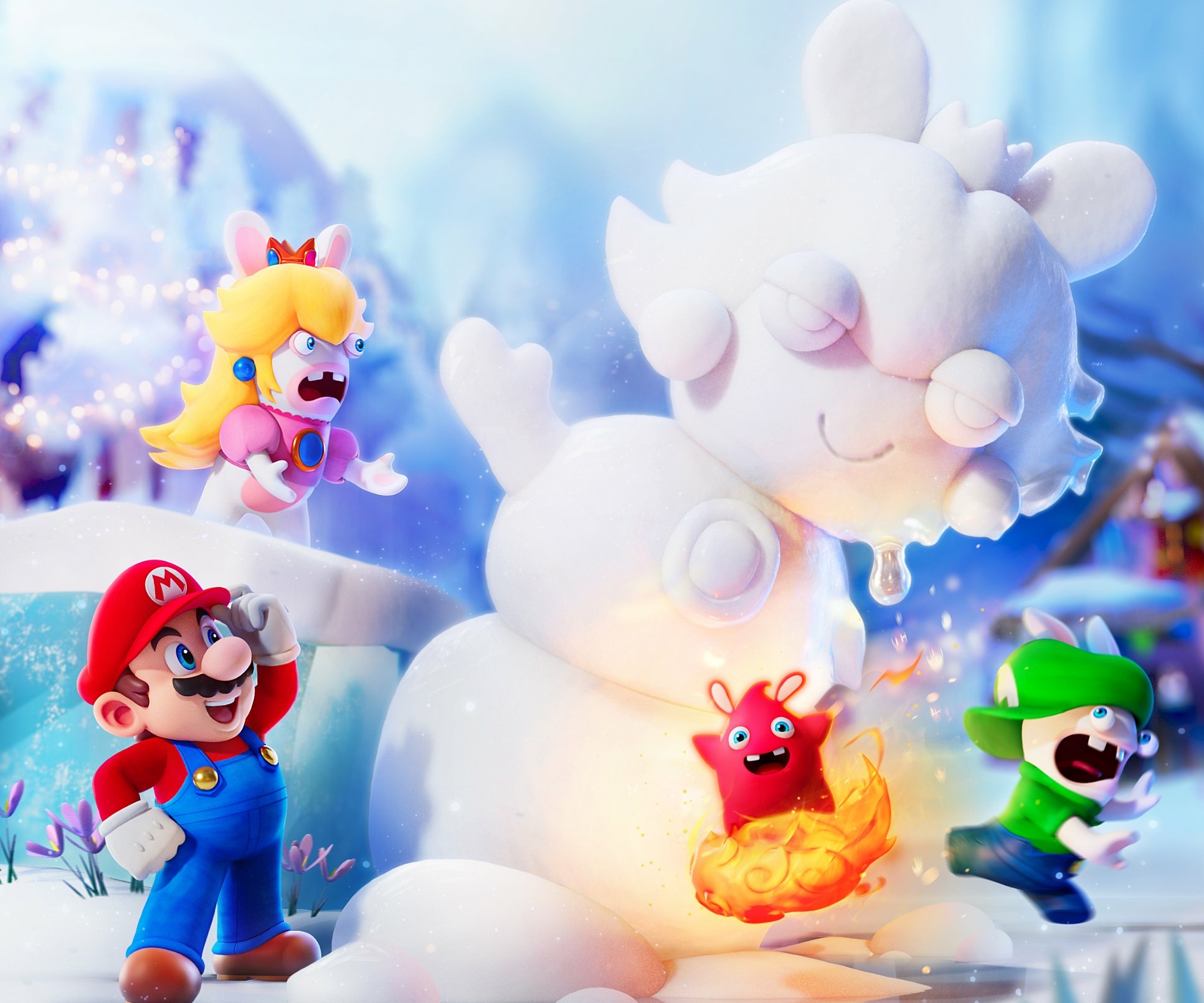 Video Game Mario + Rabbids Sparks of Hope HD Wallpaper | Background Image