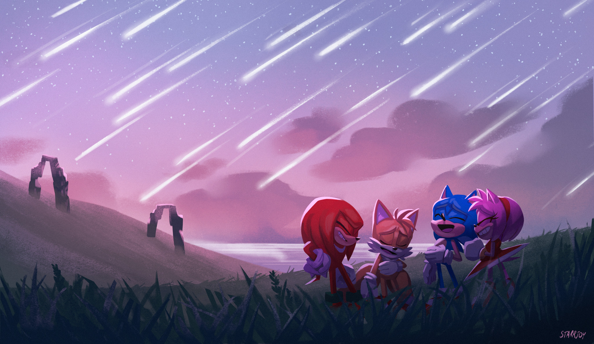 Video Game Sonic Frontiers HD Wallpaper by starrjoy