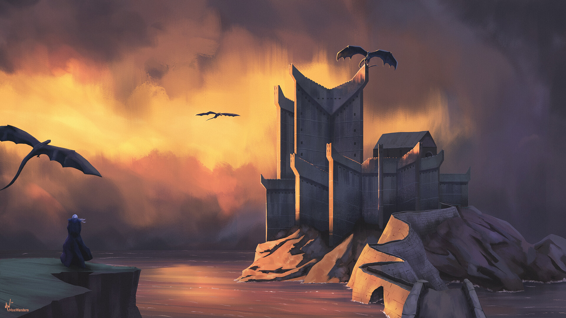 Download TV Show House Of The Dragon HD Wallpaper By Moe Wanders
