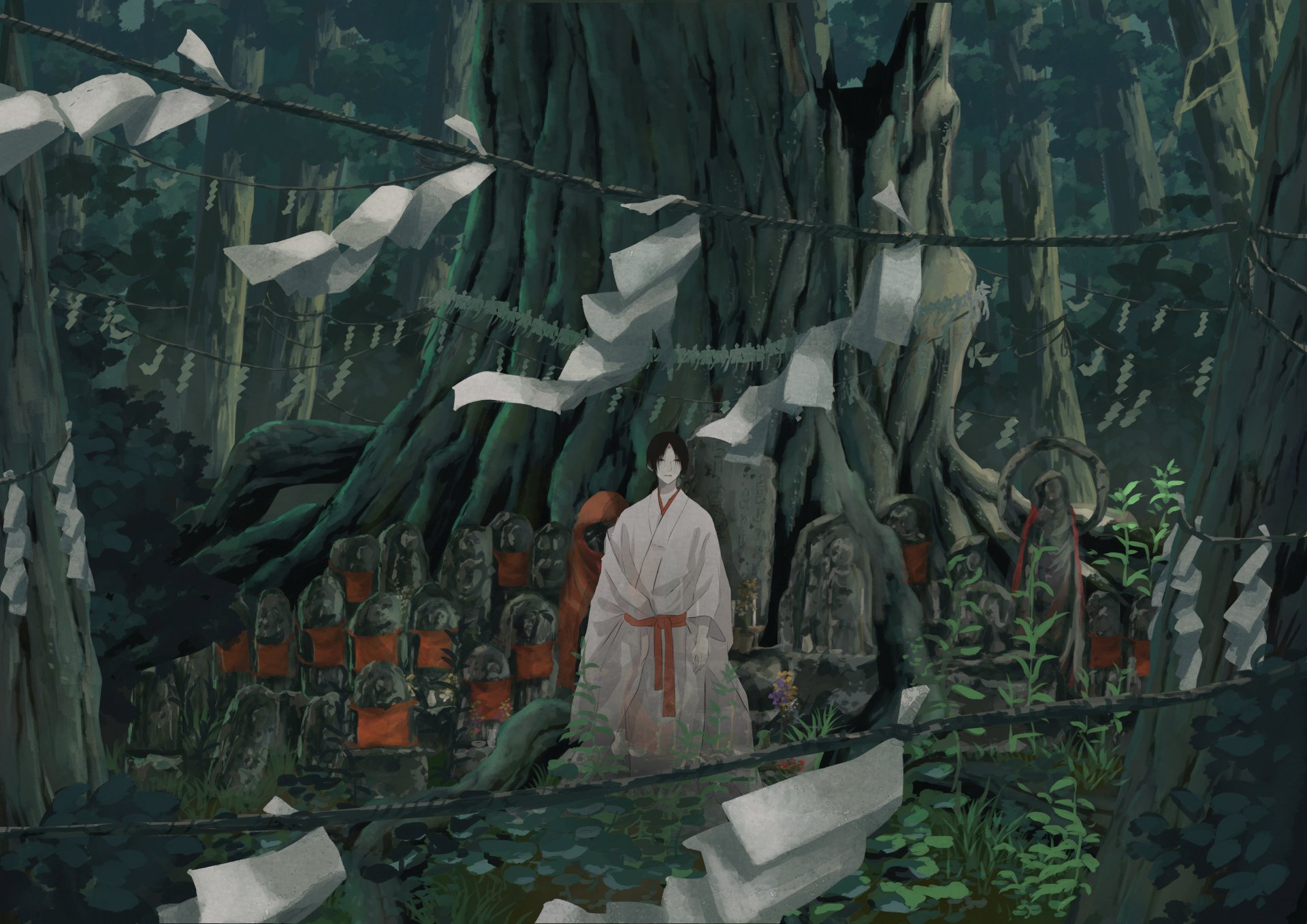 Download Fantasy Oriental 4k Ultra HD Wallpaper by つっく