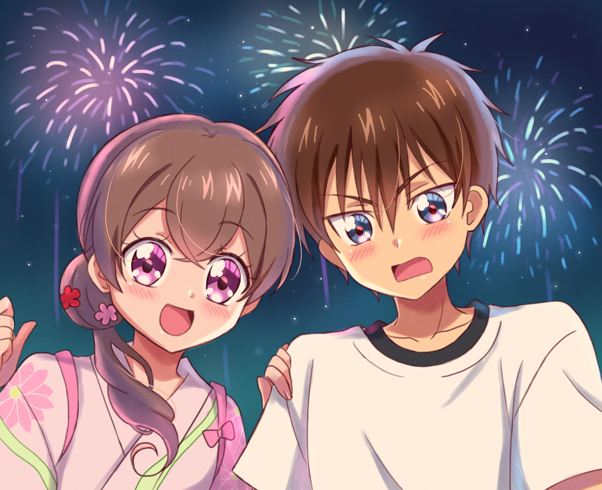 Download Shinada Takumi Nagomi Yui Anime Delicious Party Precure HD Wallpaper