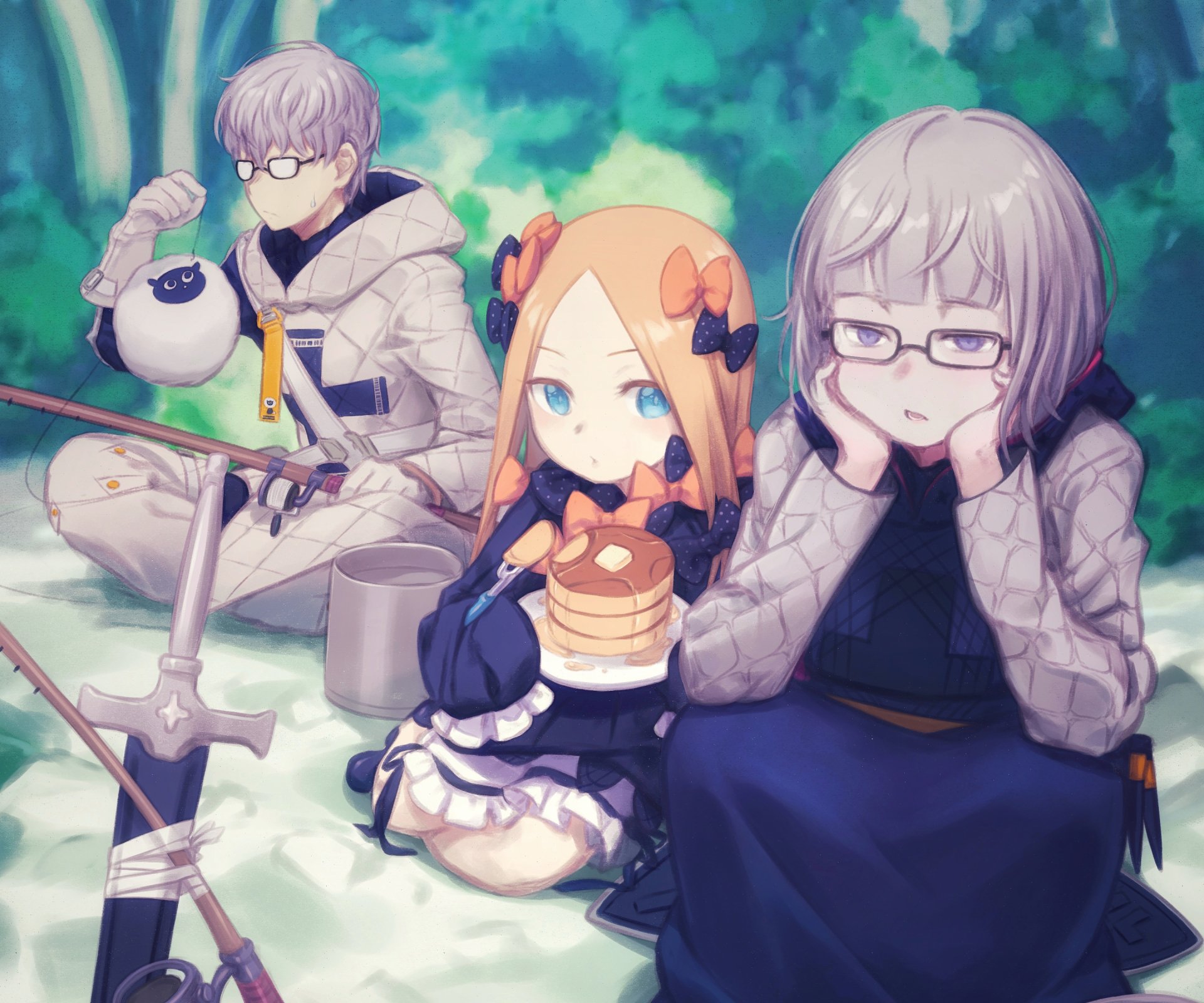 Download Abigail Williams (Fate/Grand Order) Jacques De Molay Anime Fate/Grand Order HD Wallpaper