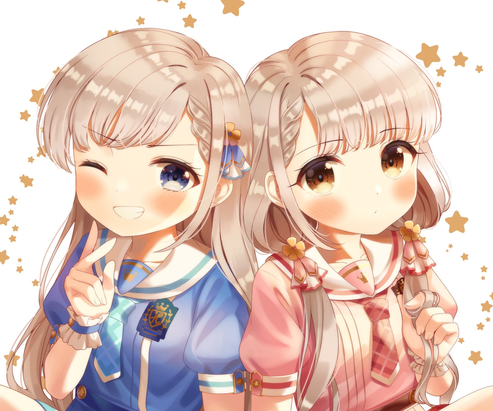 Download Nagi Hisakawa Hayate Hisakawa Anime THE IDOLM@STER: Cinderella Girls Starlight Stage HD Wallpaper