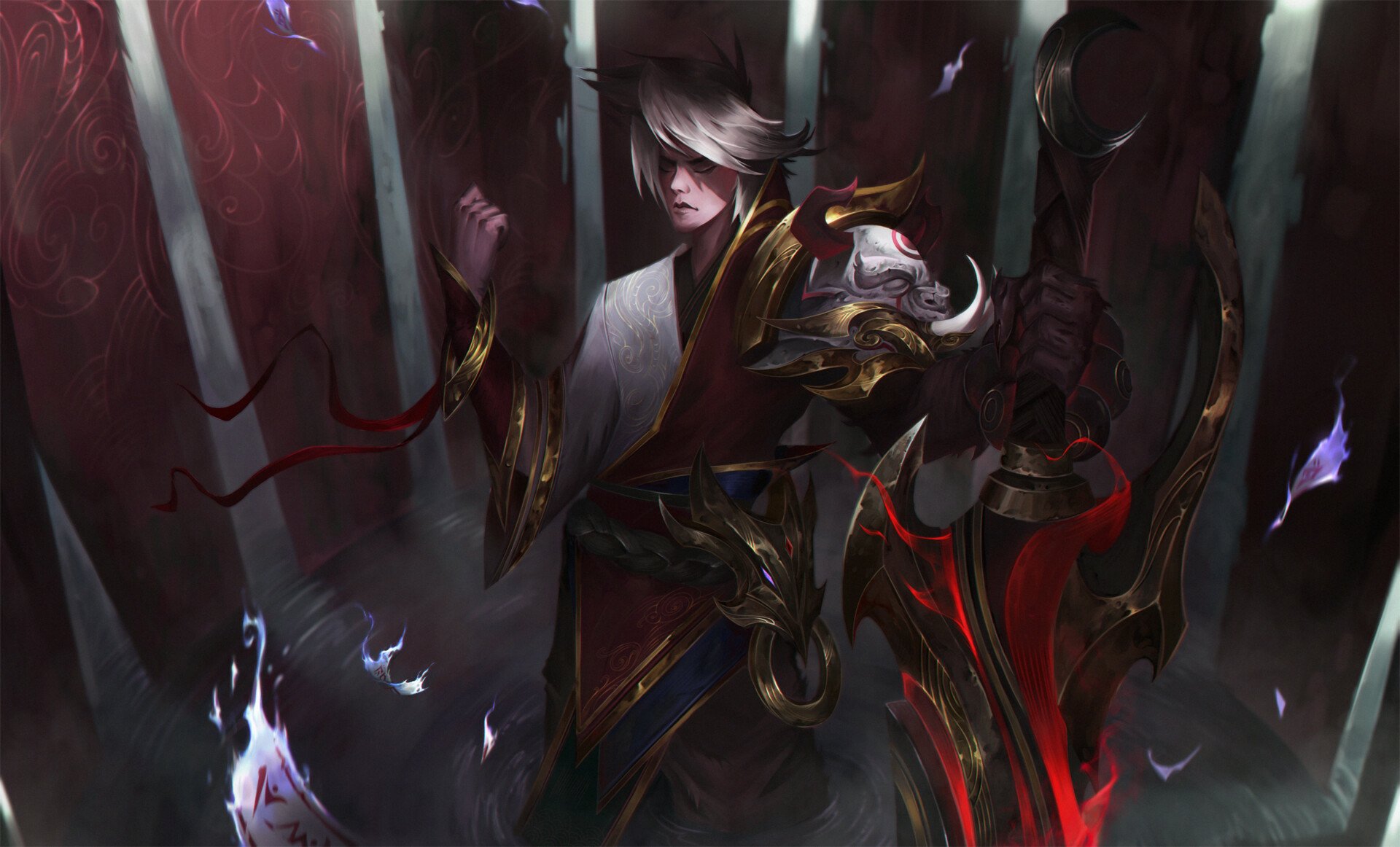 Download Riven (League Of Legends) Video Game League Of Legends HD Wallpaper by Han Flores