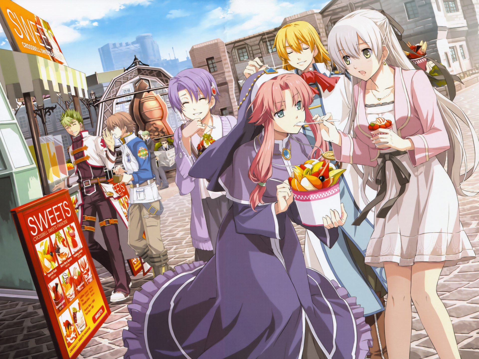 Download Video Game Eiyuu Densetsu VII HD Wallpaper