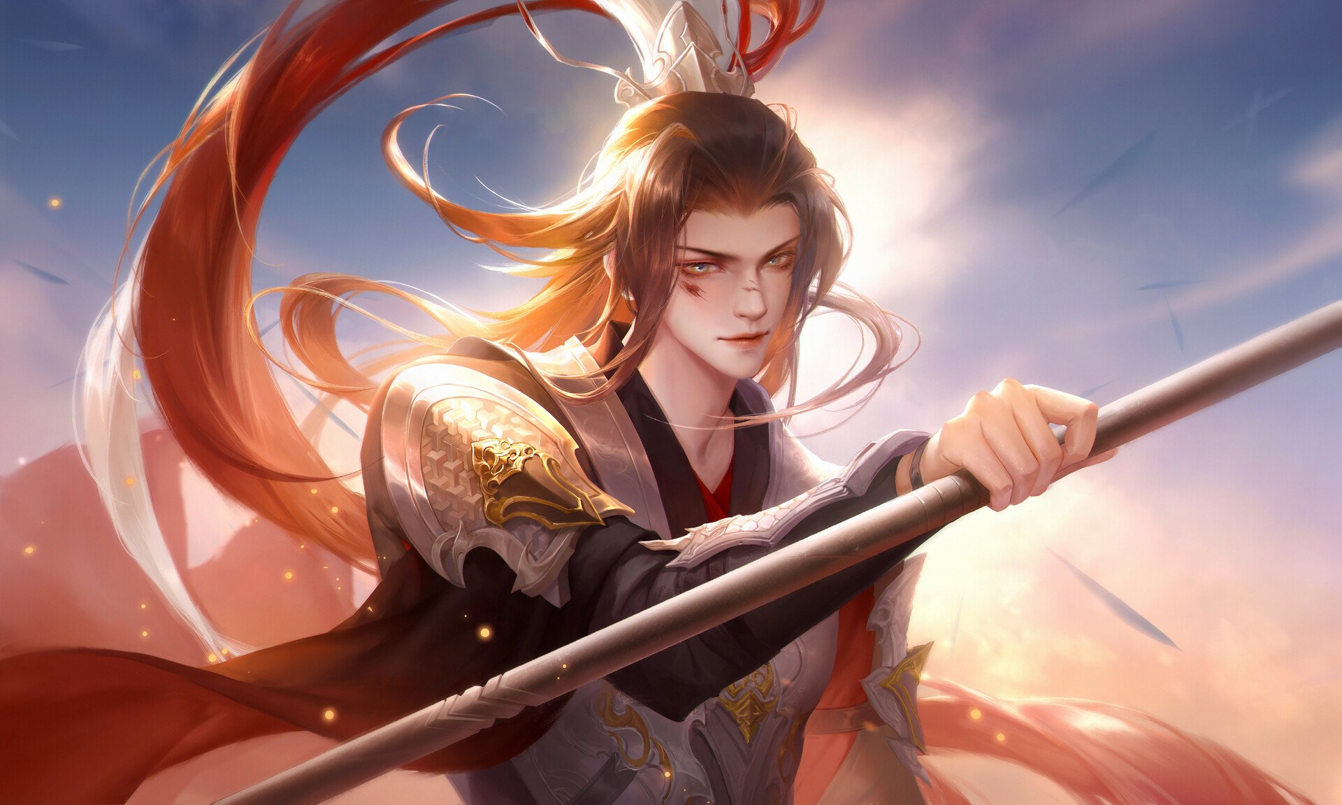 Download Fantasy Warrior Fantasy Warrior HD Wallpaper by Qikun