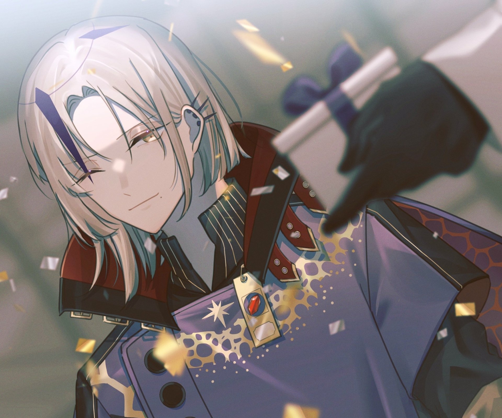Download Holostars Magni Dezmond Anime Virtual Youtuber HD Wallpaper