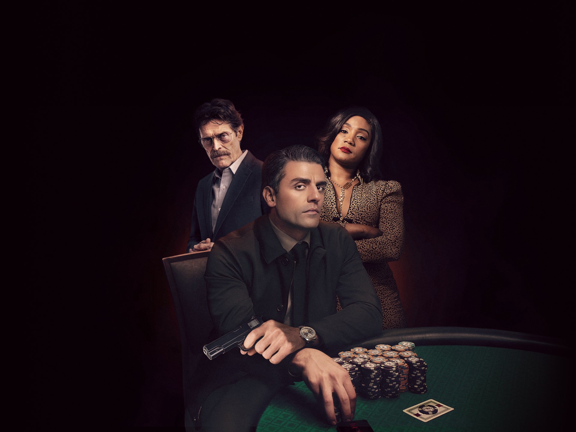 Download Oscar Isaac Movie The Card Counter 4k Ultra HD Wallpaper