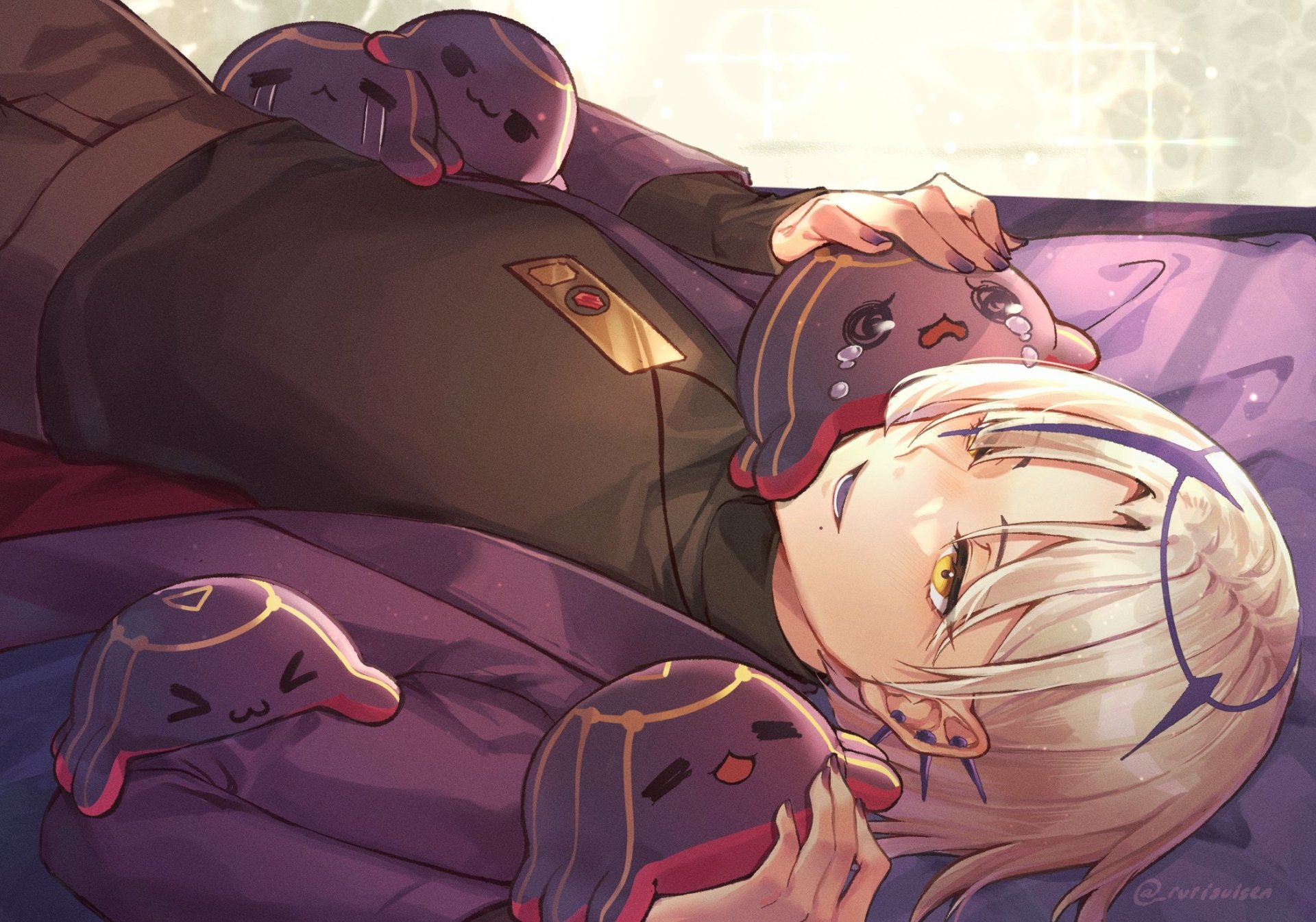 Download Holostars Magni Dezmond Anime Virtual Youtuber HD Wallpaper