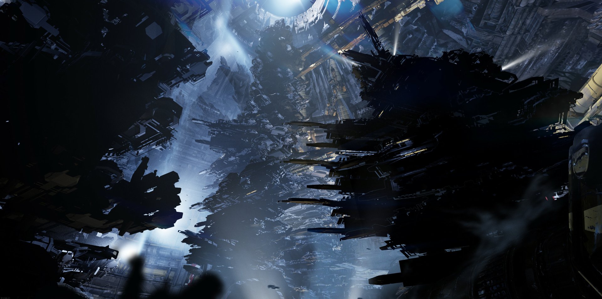 Download Sci Fi City Sci Fi City HD Wallpaper by Wadim Kashin