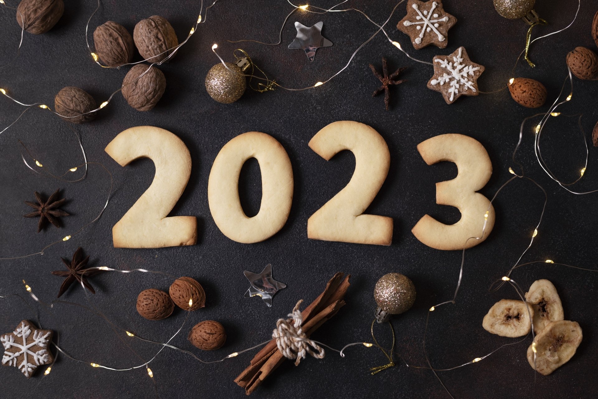Download Holiday New Year 2023 4k Ultra HD Wallpaper