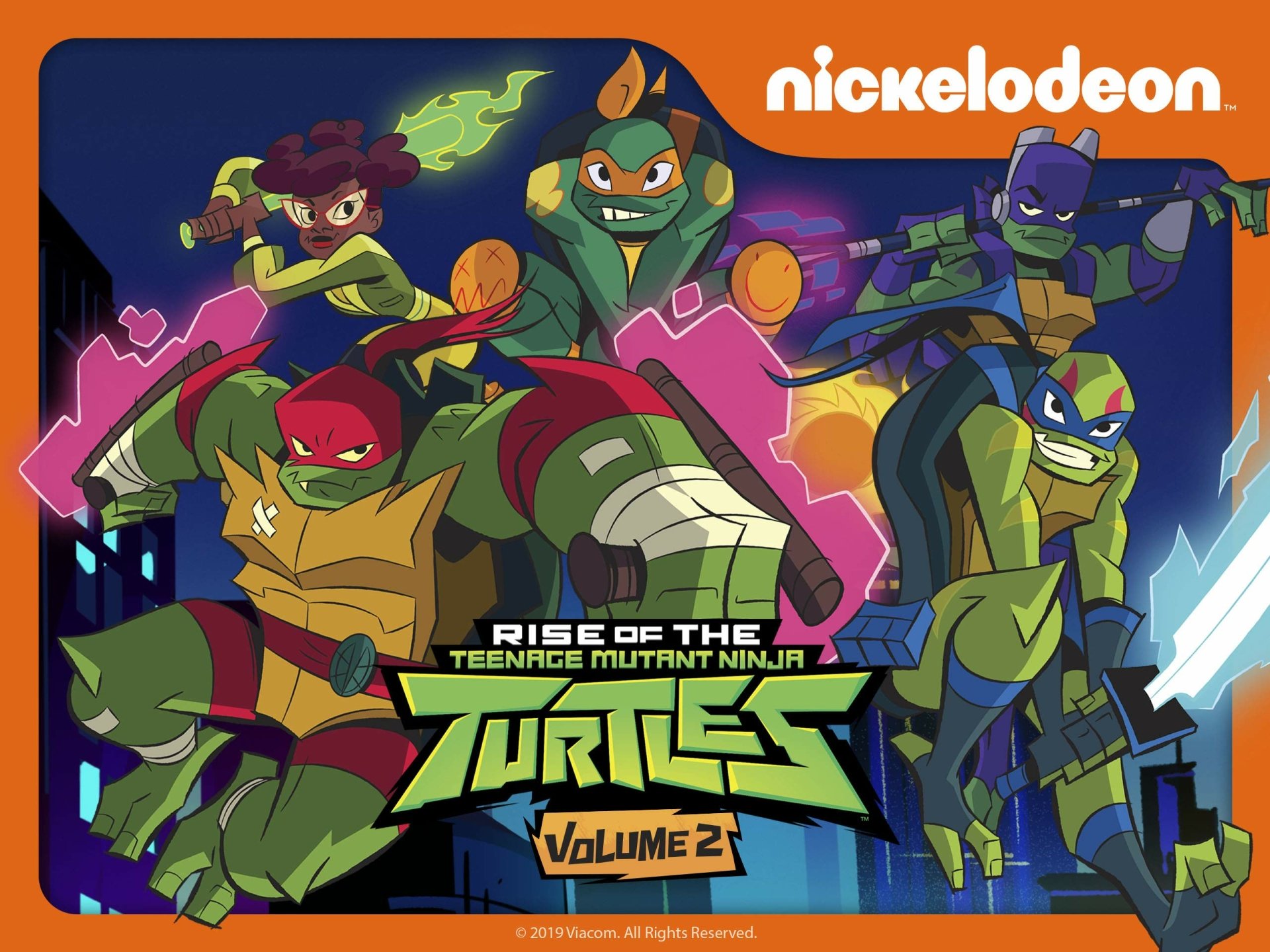 Download TV Show Rise Of The Teenage Mutant Ninja Turtles HD Wallpaper