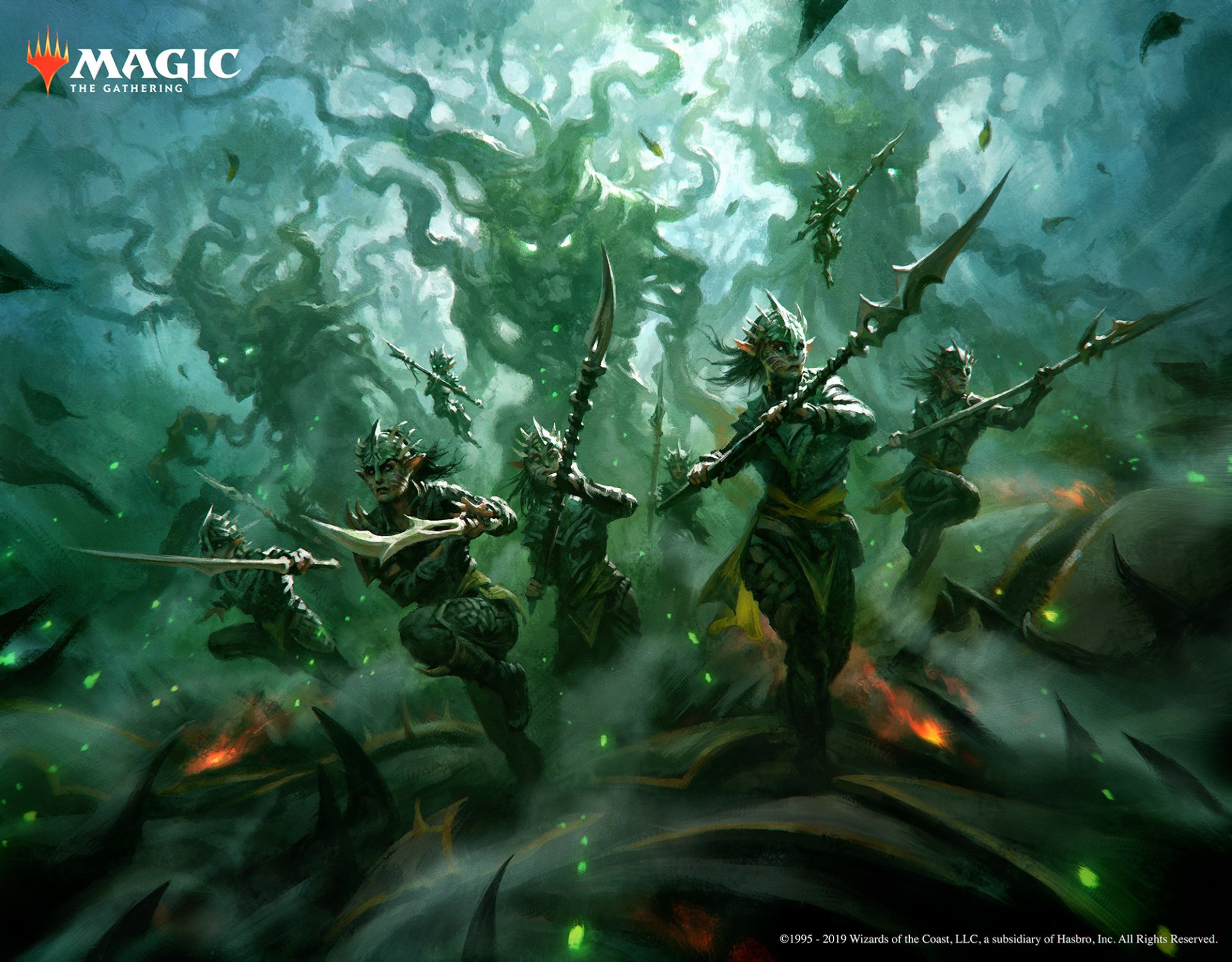 Download Man Made Magic: The Gathering HD Wallpaper by Bryan Sola