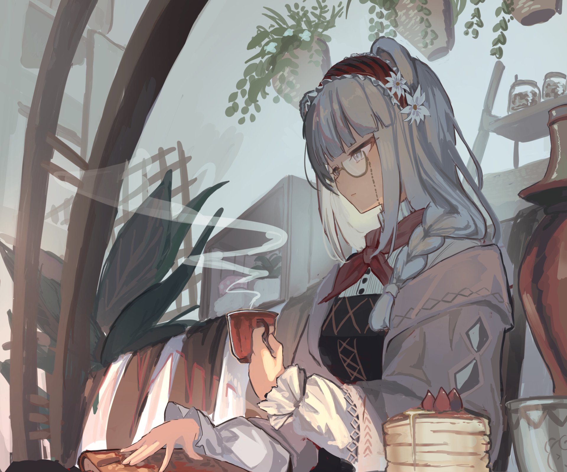 Download Istina (Arknights) Video Game Arknights HD Wallpaper by NATSUBA002