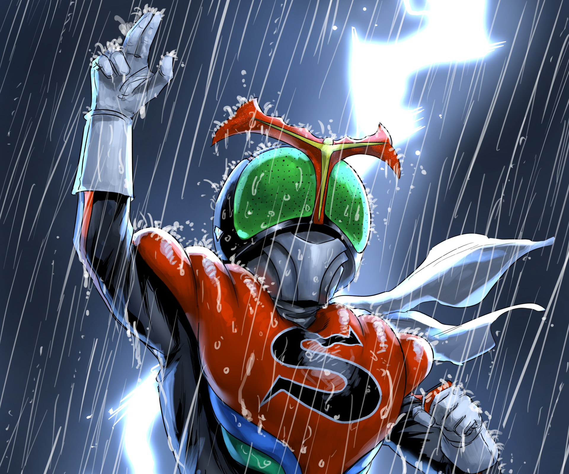 Download Anime Kamen Rider HD Wallpaper by kyomunyannyan | 2894x2412 ...