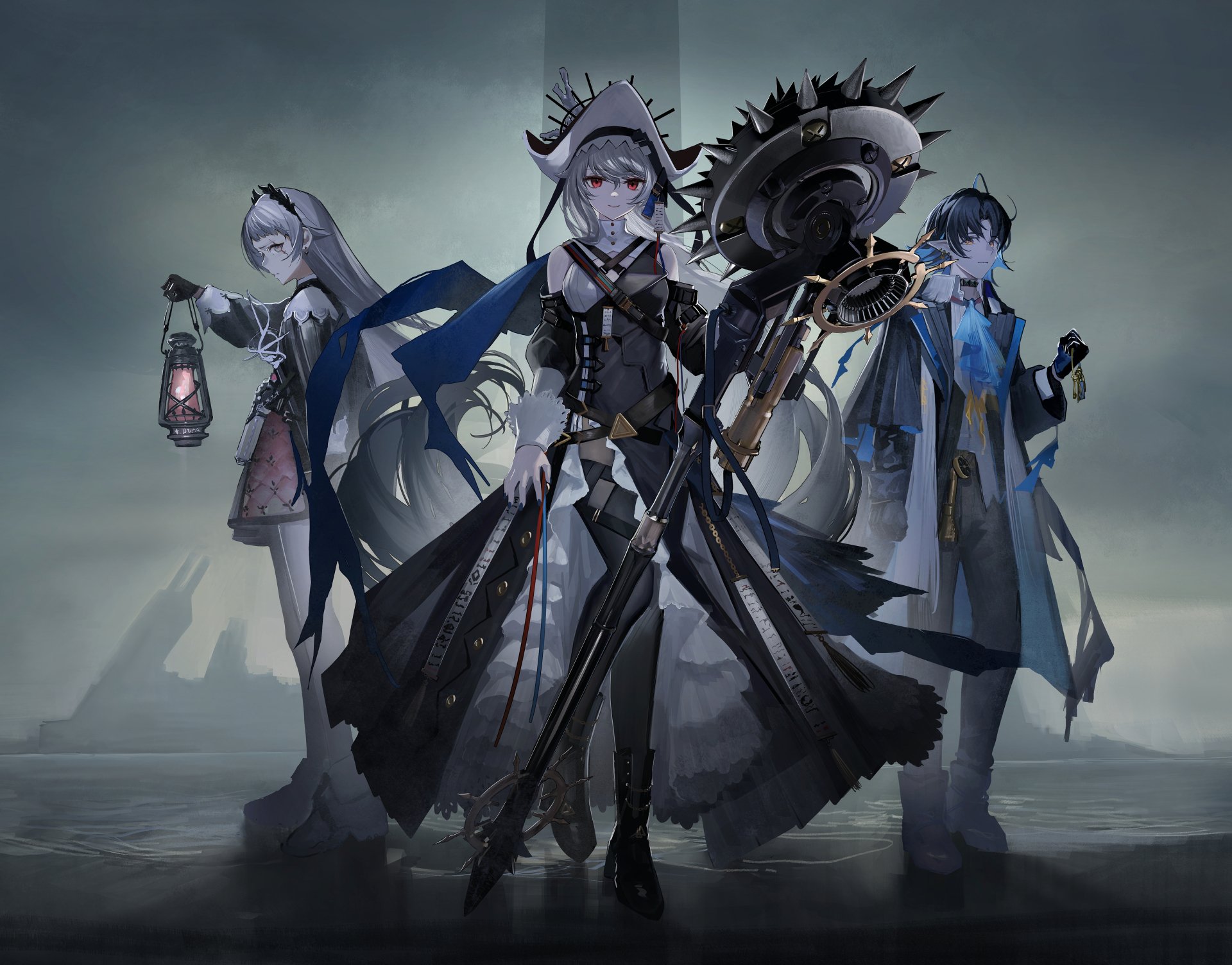 Download Lumen (Arknights) Specter (Arknights) Irene (Arknights) Video Game Arknights HD Wallpaper