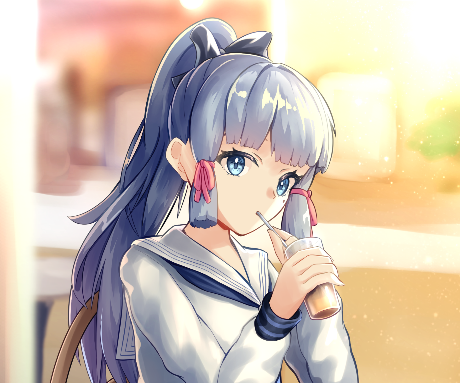 Download Kamisato Ayaka (Genshin Impact) Video Game Genshin Impact HD Wallpaper by RyoSuzuki