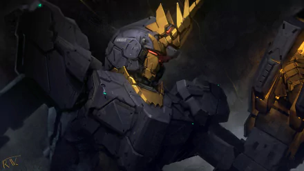 Gundam Banshee Anime Mobile Suit Gundam Unicorn HD Desktop Wallpaper | Background Image