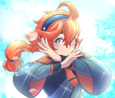 Suletta Mercury Anime Mobile Suit Gundam: The Witch from Mercury HD Desktop Wallpaper | Background Image