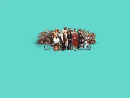 movie The French Dispatch HD Desktop Wallpaper | Background Image