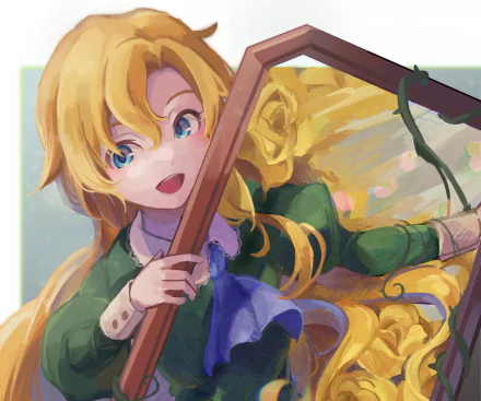 Mary (Ib) video game Ib (2012) HD Desktop Wallpaper | Background Image