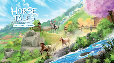 video game Horse Tales: Emerald Valley Ranch HD Desktop Wallpaper | Background Image