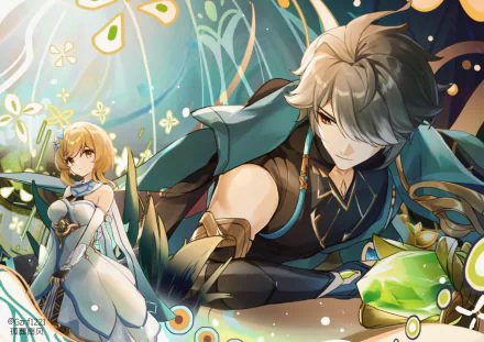  Lumine &amp; Al-haitham by Gznf1221