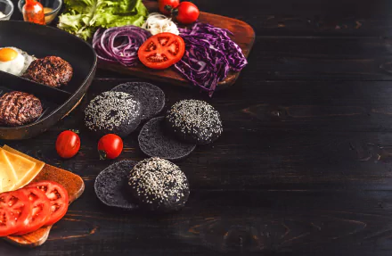 food burger HD Desktop Wallpaper | Background Image