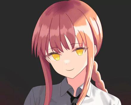 Makima (Chainsaw Man) Anime Chainsaw Man HD Desktop Wallpaper | Background Image