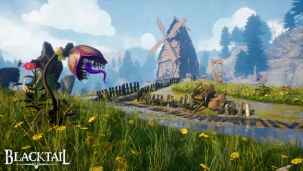 video game Blacktail HD Desktop Wallpaper | Background Image