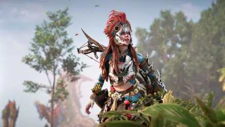 Aloy (Horizon Series) video game Horizon Forbidden West HD Desktop Wallpaper | Background Image