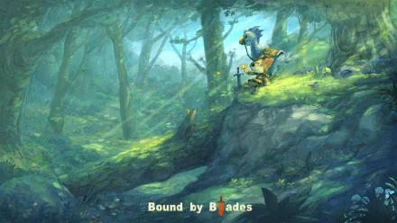 video game Bound by Blades HD Desktop Wallpaper | Background Image