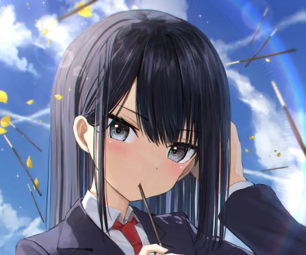 Anime girl anime girl HD Desktop Wallpaper | Background Image