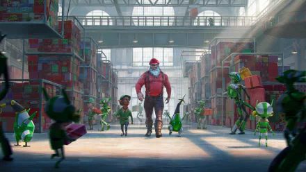  Santa Claus Monster Sleigher - Santa's Workshop by Rob Brunette