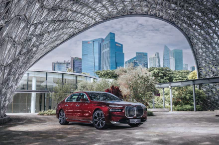 vehicle BMW i7 xDrive60 HD Desktop Wallpaper | Background Image