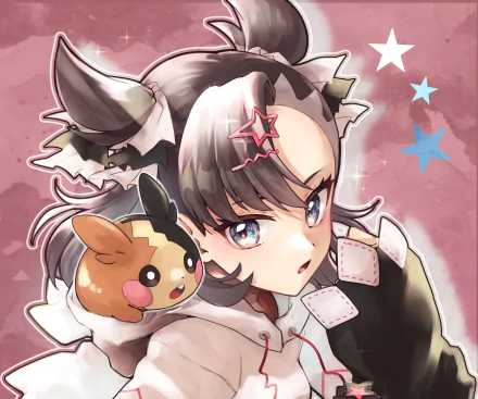  Marnie with a Morpeko