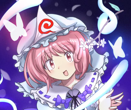  Yuyuko Saigyouji by Gurina