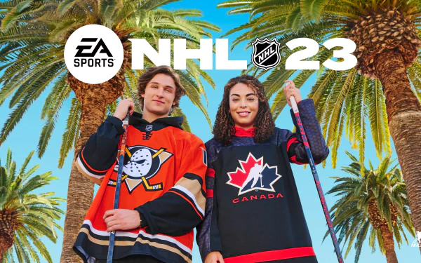 video game NHL 23 HD Desktop Wallpaper | Background Image