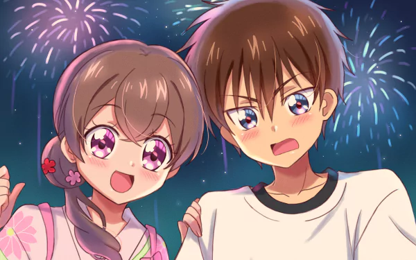 Shinada Takumi Nagomi Yui Anime Delicious Party Precure HD Desktop Wallpaper | Background Image