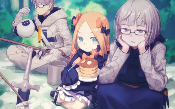 Abigail Williams (Fate/Grand Order) Jacques de Molay Anime Fate/Grand Order HD Desktop Wallpaper | Background Image