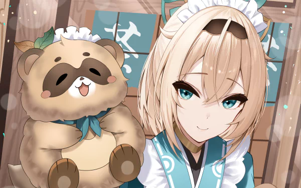 hololive Kazama Iroha Anime Virtual Youtuber HD Desktop Wallpaper | Background Image