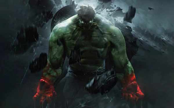Comic Hulk HD Desktop Wallpaper | Background Image
