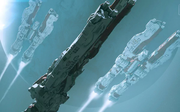 video game Infinite Fleet HD Desktop Wallpaper | Background Image