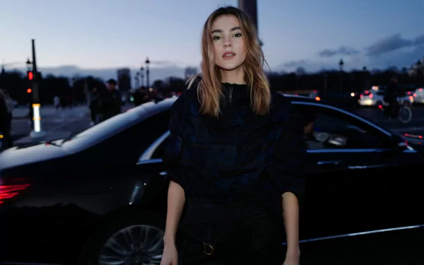 German model Celebrity Stefanie Giesinger HD Desktop Wallpaper | Background Image