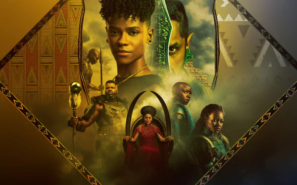 movie Black Panther: Wakanda Forever HD Desktop Wallpaper | Background Image