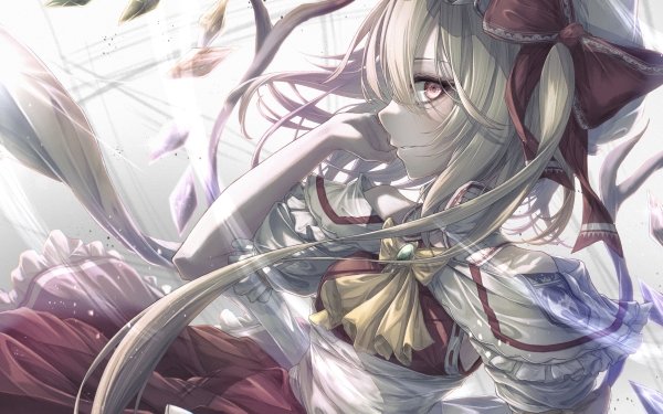 Anime Touhou Flandre Scarlet HD Wallpaper | Background Image