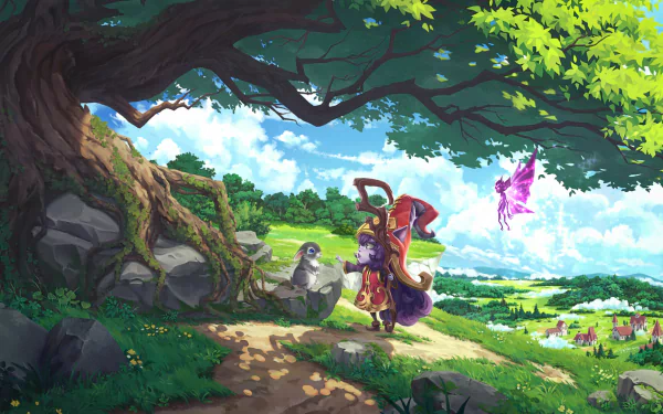 Lulu (League Of Legends) video game League Of Legends HD Desktop Wallpaper | Background Image