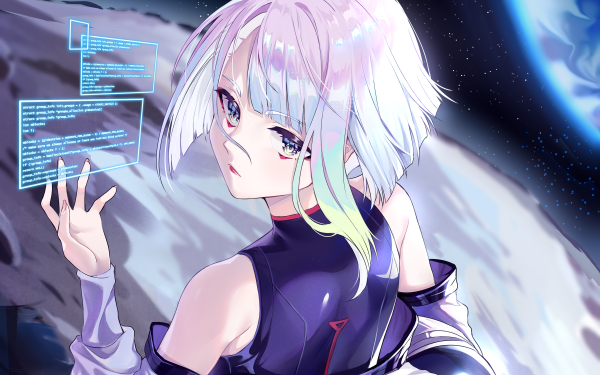 Anime Cyberpunk: Edgerunners Lucy HD Wallpaper | Background Image